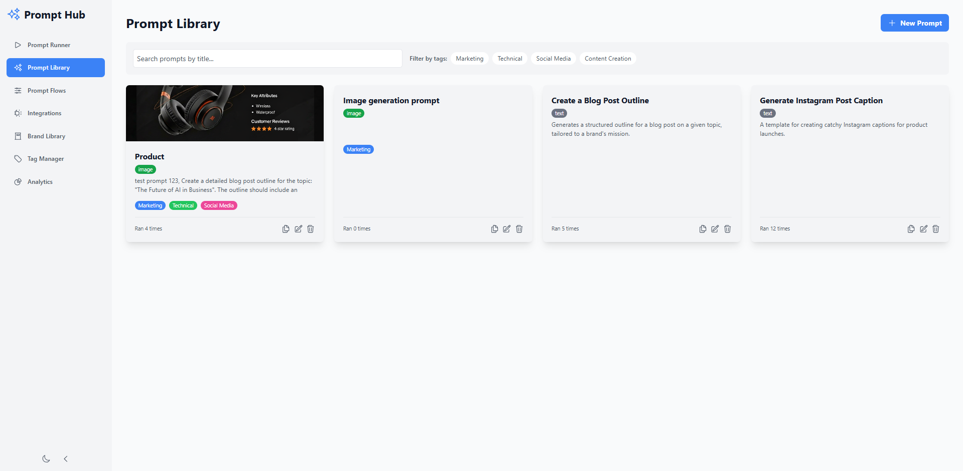 Prompt Editor