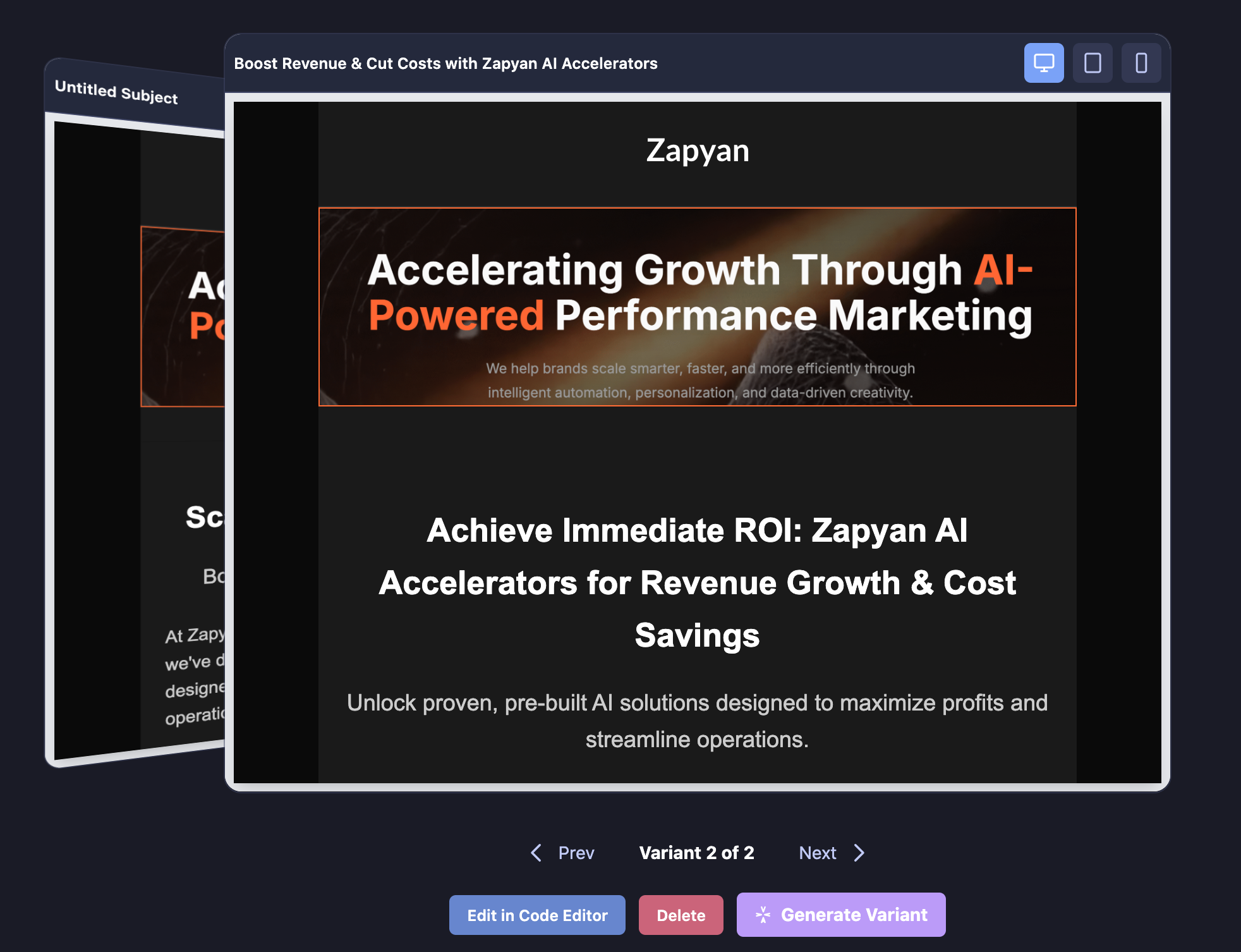 Smart A/B Testing & Optimization