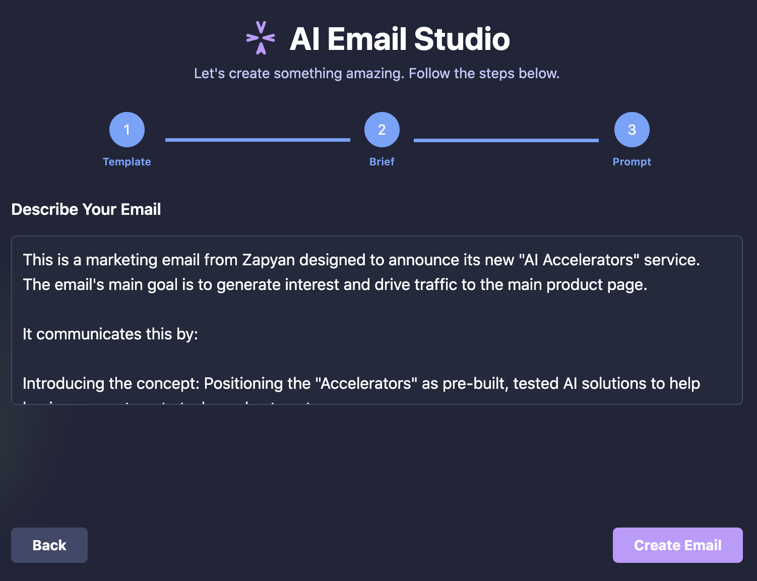Step 3: Refine with a Prompt