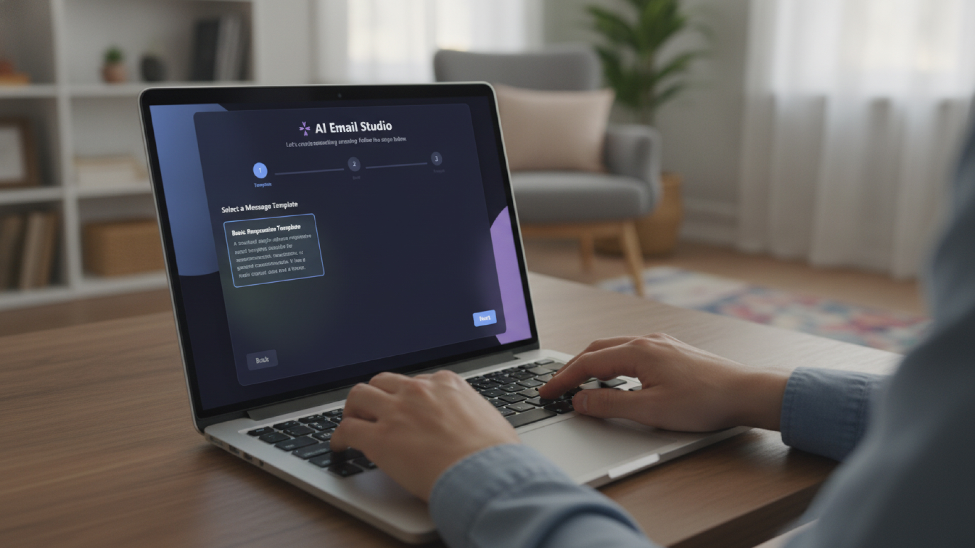 Email AI Studio Screen